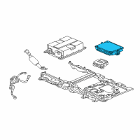 OEM 2015 Honda Accord Control Unit Diagram - 1K100-5K1-A03