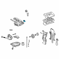 OEM Toyota Intake Manifold Seal Diagram - 22271-0D051