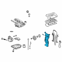 OEM Scion Front Cover Diagram - 11310-28082