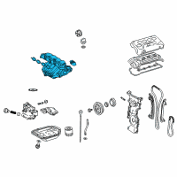 OEM 2006 Toyota RAV4 Intake Manifold Diagram - 17120-0H081