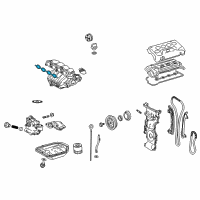 OEM 2010 Scion xB Manifold Gasket Diagram - 17177-0H020