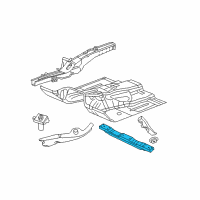 OEM Jeep Grand Cherokee CROSSMEMBER-Transmission Diagram - 52090070AI