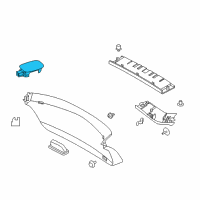 OEM 2017 Infiniti QX30 Lamp Assy-Personal Diagram - 26460-5DA0A