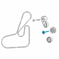 OEM 2019 Jeep Cherokee Bolt-HEXAGON FLANGE Head Diagram - 6510224AA