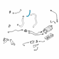 OEM 2018 Hyundai Elantra GT Hose-Vacuum Diagram - 28352-2E100