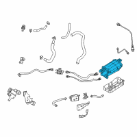 OEM Hyundai CANISTER Assembly Diagram - 31420-G3650
