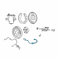 OEM Jeep Patriot Tube-Brake Diagram - 5189340AB