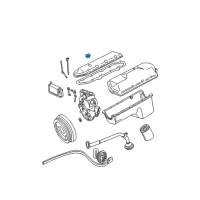 OEM 1999 Mercury Sable Emission Filter Cap Diagram - F3AZ-6766-B