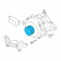 OEM 2015 Scion FR-S Pulley Diagram - SU003-00492