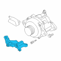 OEM Scion FR-S Alternator Bracket Diagram - SU003-06448