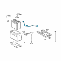 OEM 2007 Lexus GS350 Wire, Engine, NO.2 Diagram - 82122-30820