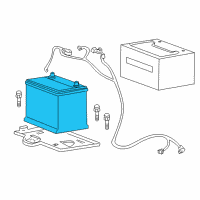 OEM 2008 Kia Amanti Batteries Diagram - 371103F000