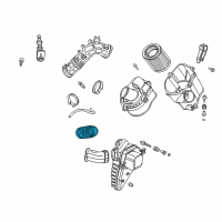 OEM 2003 Honda Element Tube A, Air Inlet Diagram - 17251-PZD-A00