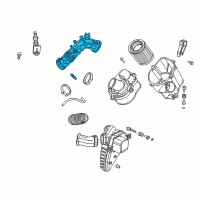 OEM 2003 Honda Element TUBE, AIR FLOW Diagram - 17228-PZD-305