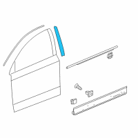 OEM 2012 Honda CR-V Garn, R FR Door Center Diagram - 72430-T0G-A00
