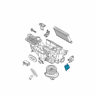 OEM 2011 Ford Focus Motor Diagram - 8S4Z-19E616-B