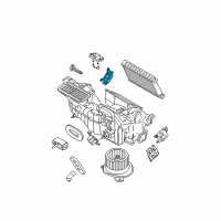 OEM Ford Focus Motor Diagram - 8S4Z-19E616-A