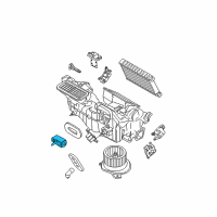 OEM Ford Focus Expansion Valve Diagram - 8S4Z-19849-A