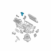 OEM 2009 Ford Focus Resistor Diagram - 8S4Z-18591-A