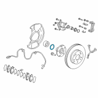 OEM 2015 Honda Fit Circlip (79MM) Diagram - 90681-T6P-H01