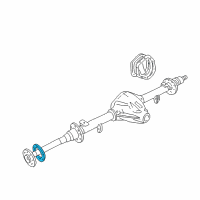 OEM Dodge Ram 2500 Gasket-Axle Shaft Diagram - 4384186