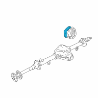 OEM 1991 Dodge B350 Cover Kit-Differential Diagram - 4506142