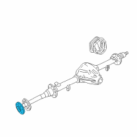 OEM 2003 Dodge Ram 3500 Van Axle Shaft Diagram - 52067540
