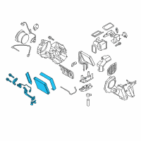 OEM Nissan EVAPORATOR Diagram - 27410-6JR0B