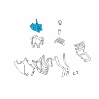 OEM 2009 Saturn Vue Gear Shift Assembly Diagram - 20863685