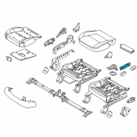 OEM 2017 Ford Explorer Adjuster Switch Diagram - DG9Z-14A701-BAB