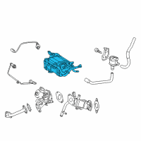 OEM 2013 Lexus CT200h Fuel Vapor Canister Diagram - 77740-76010