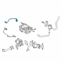 OEM 2014 Lexus CT200h Sensor, Air Fuel Ratio Diagram - 89467-52060