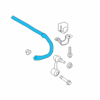 OEM 2019 Toyota Avalon Stabilizer Bar Diagram - 48812-06250