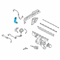 OEM 2020 BMW M340i OIL RETURN LINE Diagram - 11-42-8-679-020