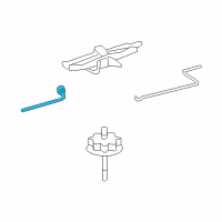 OEM 2012 Toyota Prius Wrench Diagram - 09150-35070