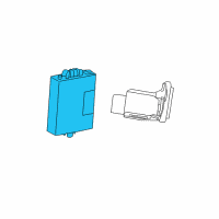 OEM Toyota Sienna Control Module Diagram - 89780-08040