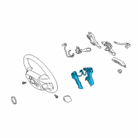 OEM 2019 Toyota 4Runner Switch Assembly Diagram - 84250-35080-B0