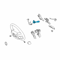 OEM Lexus HS250h Switch, Cruise Control Main Diagram - 84632-08021