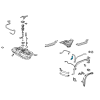 OEM Scion tC Filler Pipe Clamp Diagram - 77281-21020