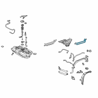 OEM 2008 Scion tC Tank Strap Diagram - 77602-21030