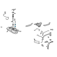 OEM 2010 Scion tC Fuel Gauge Sending Unit Diagram - 83320-21160