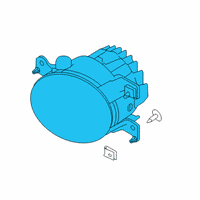 OEM Nissan Maxima Lamp Fog RH Diagram - 26150-4GA0B