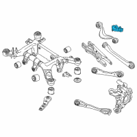 OEM 2019 BMW 740i xDrive Bracket, Left Diagram - 34-52-6-861-837