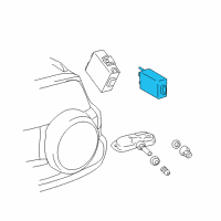 OEM Toyota RAV4 Receiver Diagram - 89760-0R010
