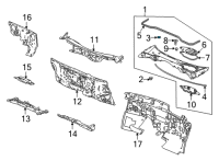 OEM 2014 Acura RDX Plug, Blind (35MM) Diagram - 95550-35000