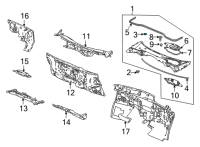 OEM Acura RDX Plug, Blind (35MM) Diagram - 95550-35000