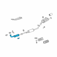 OEM 2009 Honda CR-V Converter Diagram - 18160-RZA-A00