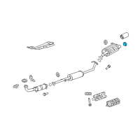 OEM Honda CR-V Rubber, Exhuast Mounting (Yamashita) Diagram - 18215-SWA-J01