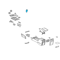 OEM Toyota 4Runner Shift Knob Diagram - 33504-60290-C0