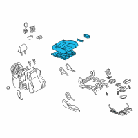 OEM 2016 Nissan 370Z Cushion Assembly - Front Seat Diagram - 87300-1EJ0A